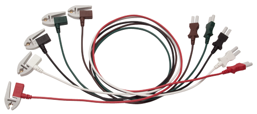 Spacelabs ECG TruLink cavetti 5 derivate pinch 40" AAMI riusabili
